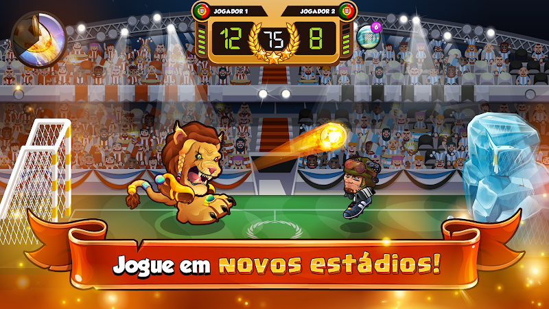Segunda imagem de jogabilidade de Head Ball 2 - Futebol Online